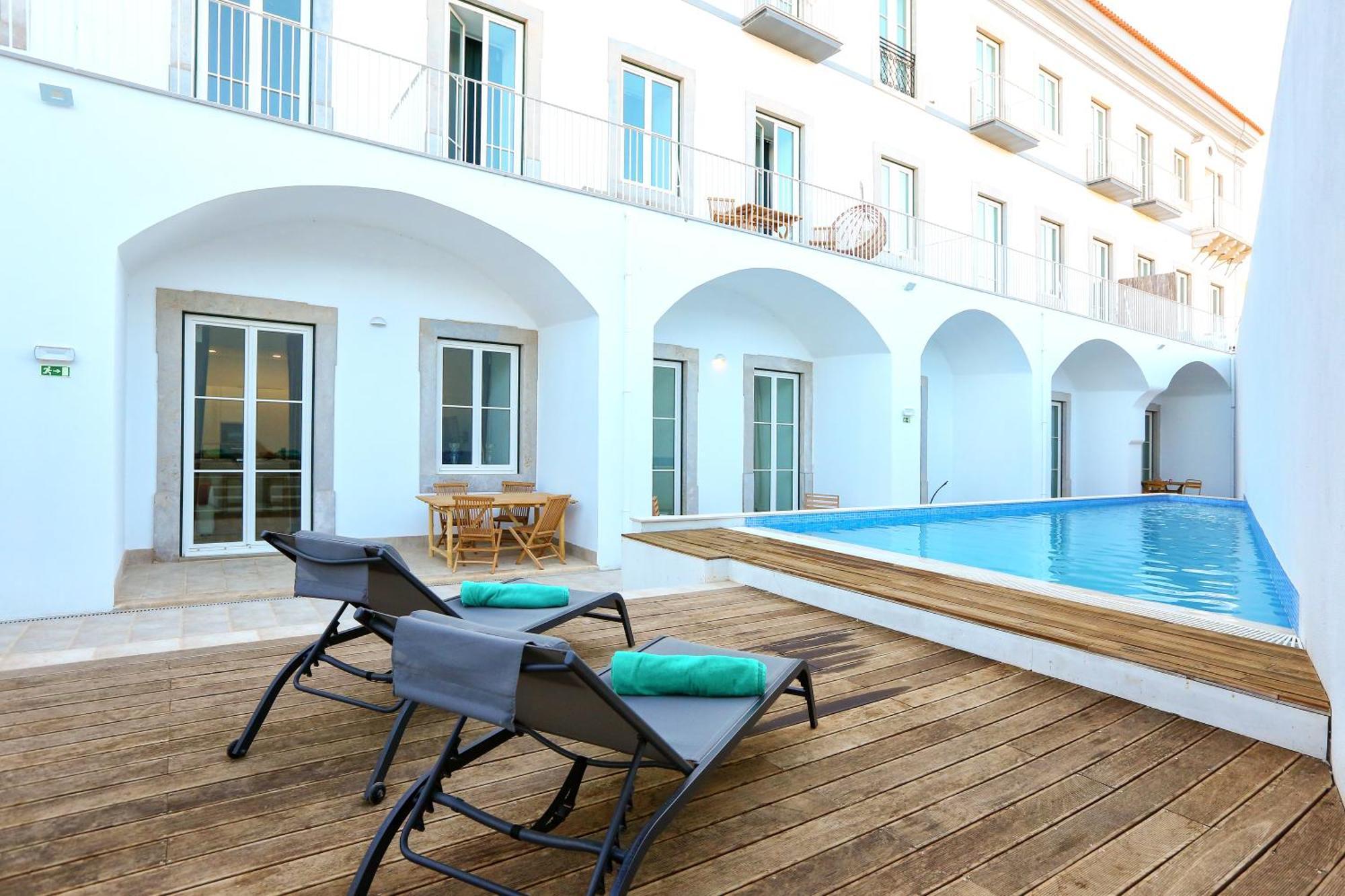 Ria Formosa Vista Duplex Charm In Downtown Faro公寓 外观 照片